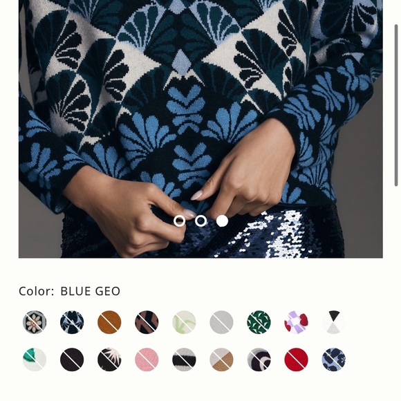 Anthropologie Carys Mock Neck Turtleneck Size Medium NWT - Picture 4 of 15